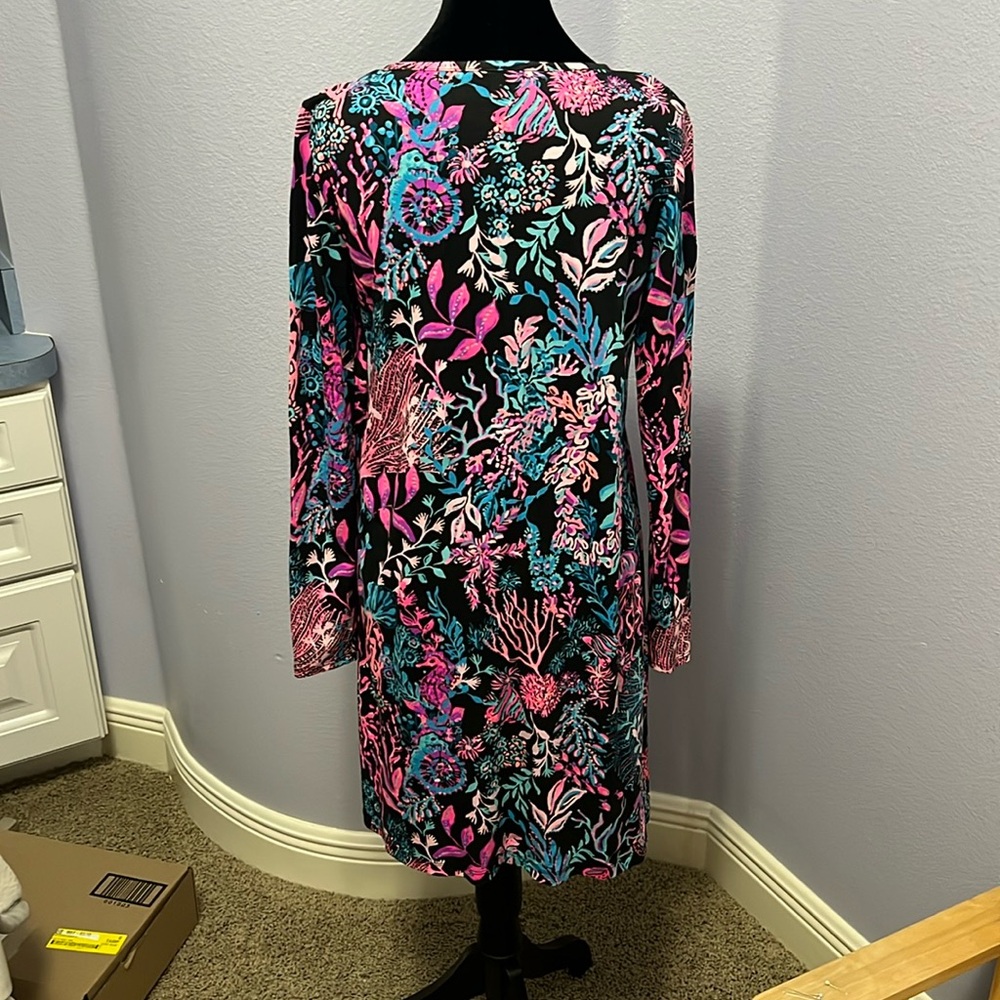 Lilly Pulitzer long sleeved Pima cotton dress - Picture 2 of 6